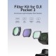 Telesin kit de filtres CPL+ND16+Diffusion pour DJI Osmo Pocket 3 - Image 3