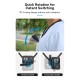 Telesin Neck Mount 360º SE2.0 avec sangle de poitrine - noir - Image 9