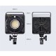 Falcon Eyes Afeft Bi-Color LED lamp SQ2 - 250W professionele studiolamp met kleurtemperatuur 3000K-10000K - Image 4