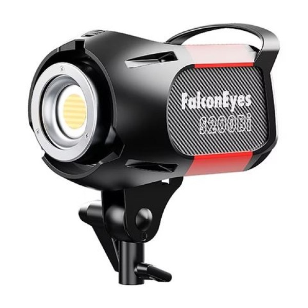 Falcon Eyes Bi-Color LED Lamp S200Bi - lampe LED professionnelle 200W avec technologie COB, CRI 96+, contrôle température couleur 2500K-6500K