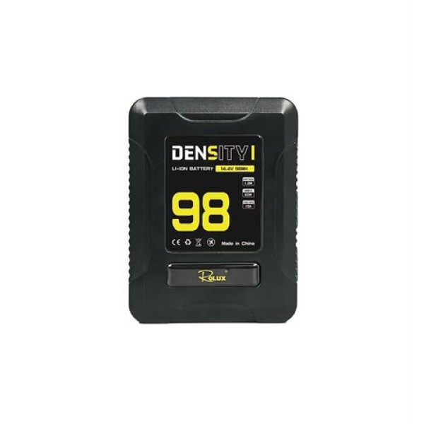 Rolux Density I batterie V-Mount 98Wh 14,8V 6800mAh avec USB-C