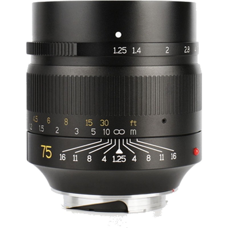 7Artisans 75mm f/1.25 Leica M-Mount FullFrame