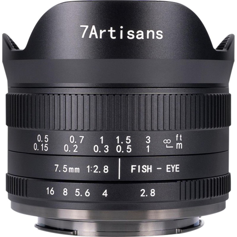 7Artisans 7.5mm f/2.8 MkII Canon EOS-R-Mount