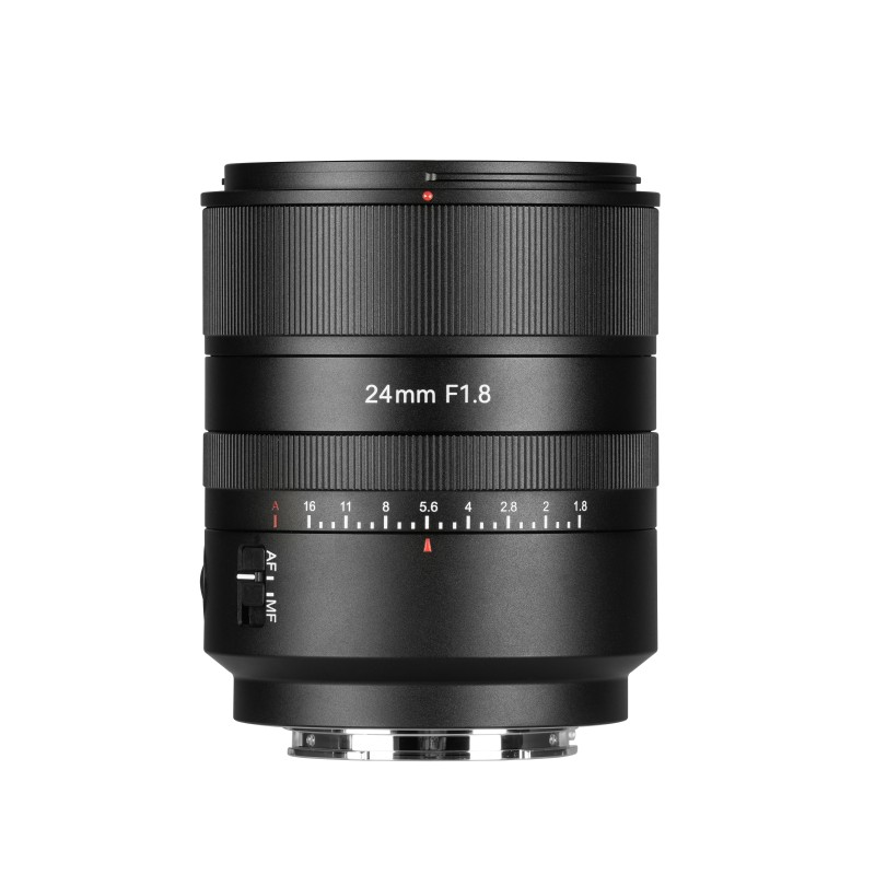 7Artisans AF24mm F1.8 Sony E Mount De-Clicked Zwart