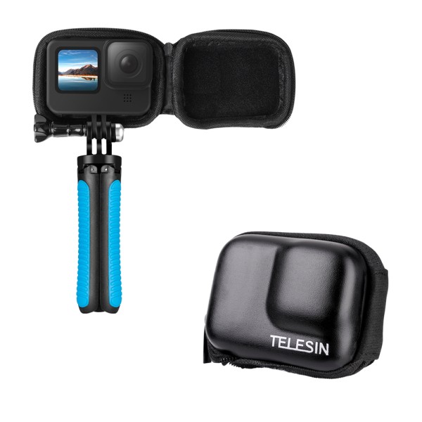 Telesin étui de rangement pour GoPro Hero 9/10/11/12 - noir