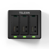 Telesin chargeur pour 3 batteries - GoPro Hero 13