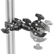 Ulanzi R096 pince double super clamp avec rotule pour montage stable - Image 2