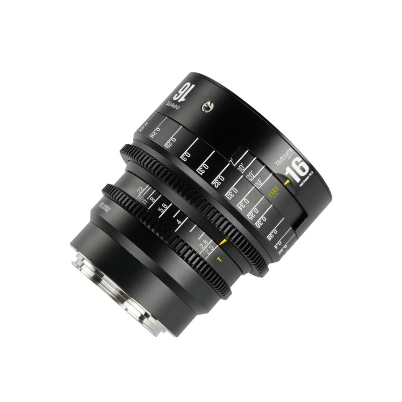 7Artisans INFINTE 16mm T2.5 Full-Frame Zwart - EF-mount