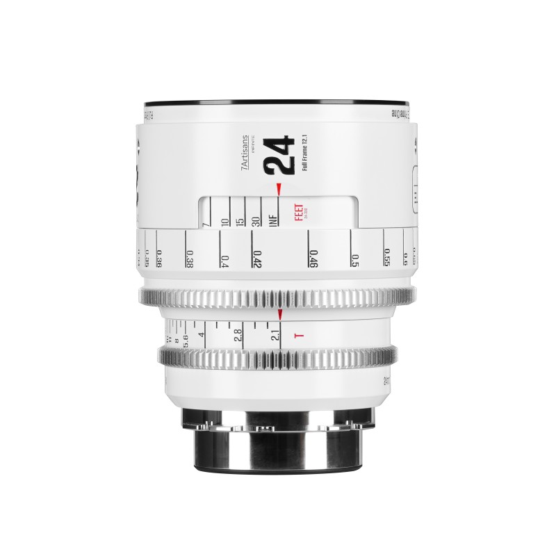 7Artisans INFINTE 24mm T2.1 Full-Frame Wit - PL-mount