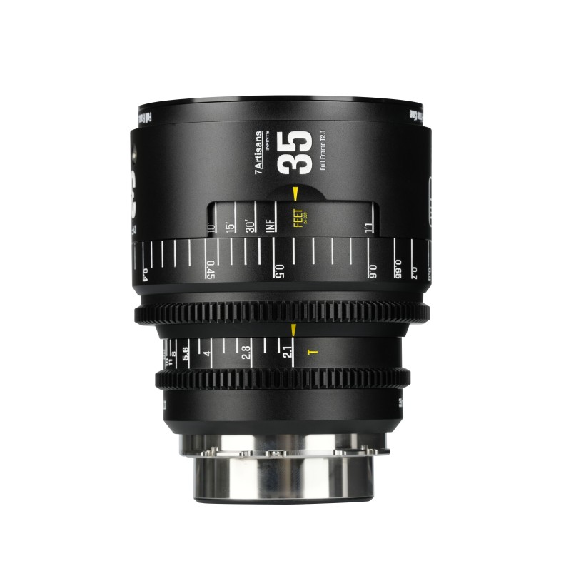 7Artisans INFINTE 35mm T2.1 Full-Frame Zwart - PL-mount