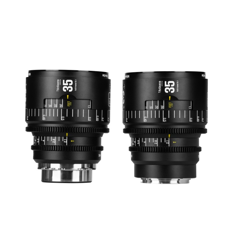 7Artisans INFINTE 35mm T2.1 Full-Frame Wit - EF-mount