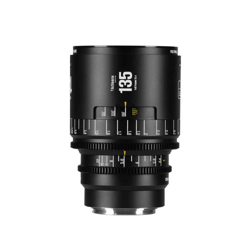 7Artisans INFINTE 135mm T2.1 Full-Frame Zwart - PL-mount