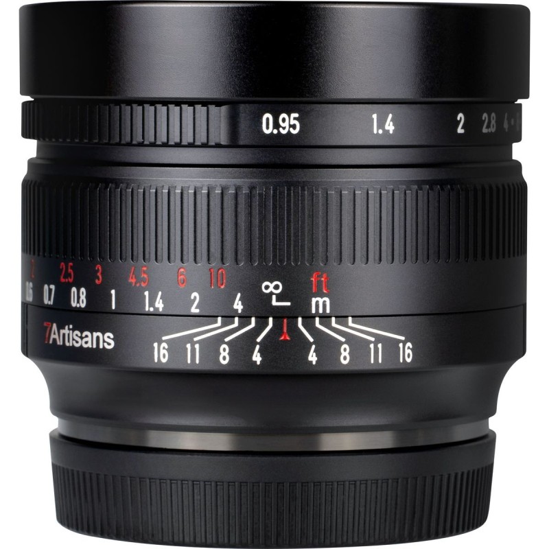 7Artisans 50mm f/0.95 Canon EOS-R-Mount APS-C Black