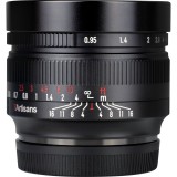 7Artisans 50mm f/0.95 objectif lumineux pour Canon EOS-R-Mount APS-C noir