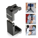 Ulanzi ST-02S support téléphone en métal avec sabot froid et système antidérapant