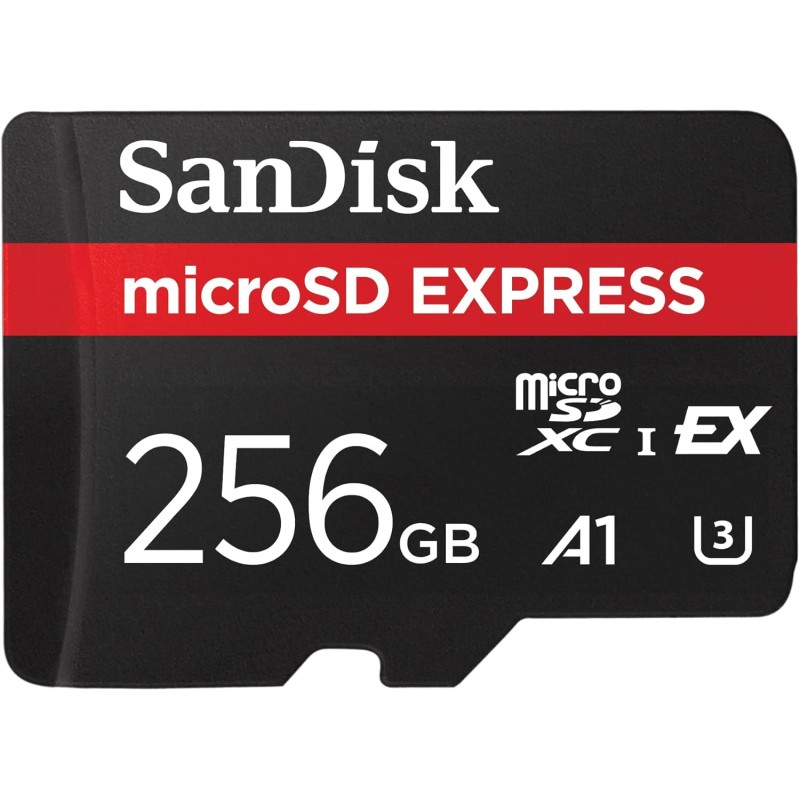 Sandisk 256GB MicroSD Express geheugenkaart voor o.a. Nintendo Switch2