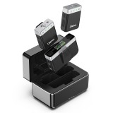 Ulanzi AM18 U-Mic système de microphone sans fil avec 2 émetteurs et 8 GB de stockage
