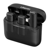 Ulanzi J12 ensemble de microphones sans fil avec 2 émetteurs et récepteur Lightning pour iPhone/iPad