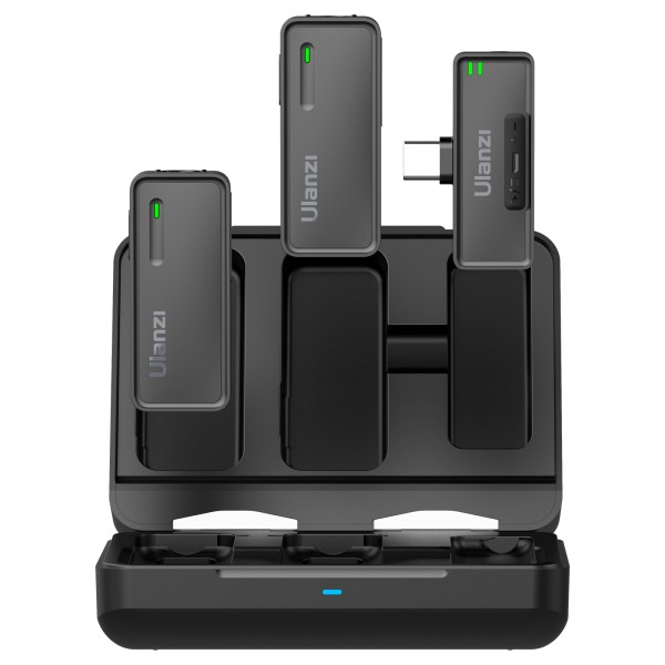 Ulanzi UW-MIC USB-C : système de microphone sans fil 2,4 GHz avec 2 émetteurs