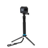 Perche à selfie Telesin 90cm avec trépied - GoPro & smartphone