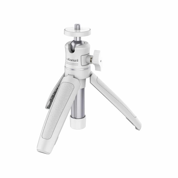 Ulanzi MT-08 trépied vlog, poignée et perche à selfie blanc