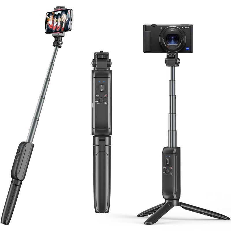 Ulanzi MT-40 selfie stick statief met remote voor camera