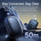 Ulanzi A30 TinyMic ensemble de microphone sans fil avec adaptateurs USB-C, Lightning et 3,5 mm - noir - Image 4