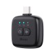 Ulanzi A30 TinyMic ensemble de microphone sans fil avec adaptateurs USB-C, Lightning et 3,5 mm - noir - Image 5
