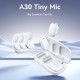 Ulanzi A30 TinyMic ensemble de microphones sans fil avec adaptateurs USB-C, Lightning et 3.5mm - blanc - Image 10