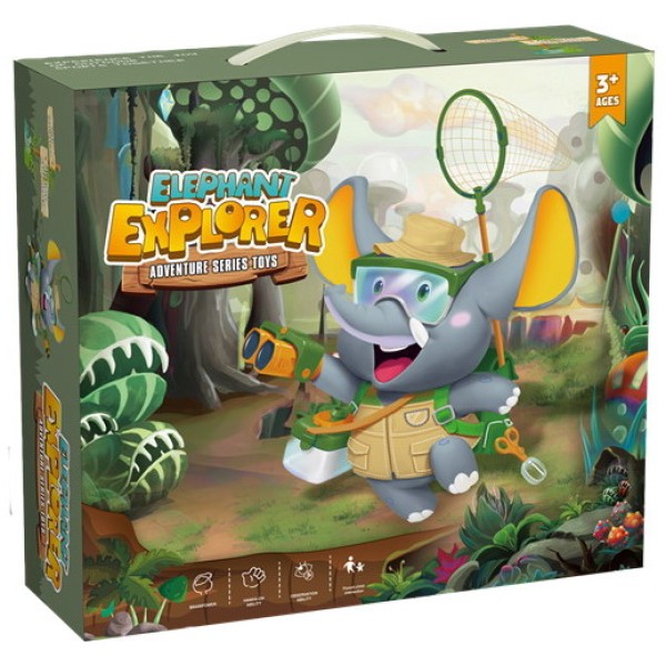 Byomic Kids Explorer Set 28 pièces - kit d'exploration complet avec sac à dos, jumelles et accessoires nature