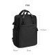 Ulanzi F08 sac à dos 2-en-1 avec sling bag/organisateur 18L noir - Image 3