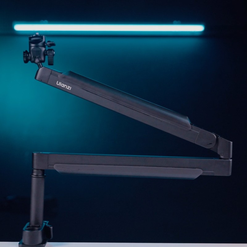 Ulanzi ZJ05 Microfoonarm met tafelklem en kabelgeleiding