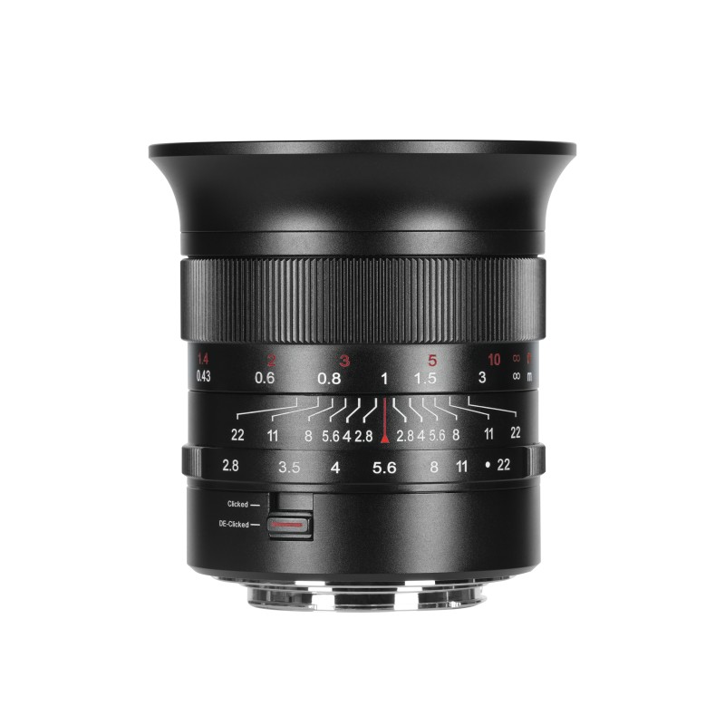 7Artisans 14mm F2.8 Full-frame Clicked&De-Clicked - E Mount