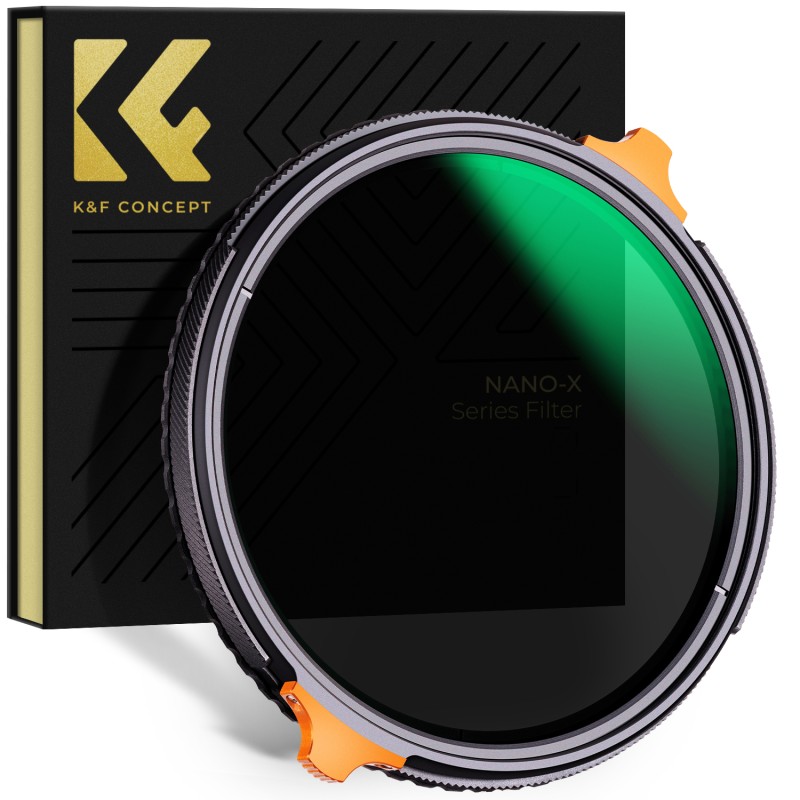 K&F Concept ND4-64 + CPL 2-in-1 Filter Nano X - 77 mm