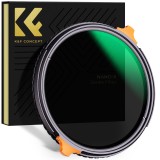 Filtre K&F Concept ND4-64 + CPL 2-en-1 Nano X (82mm) - Filtre Gris Variable avec Polarisation
