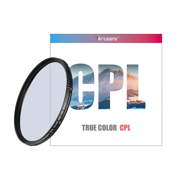 7Artisans 46mm True Color CPL filtre circulaire polarisant en verre optique