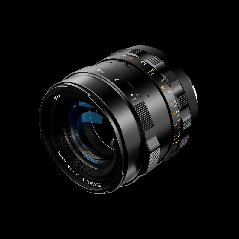 Thypoch Simera 28mm f/1.4 Lens - Fujifilm X-Mount - Zwart