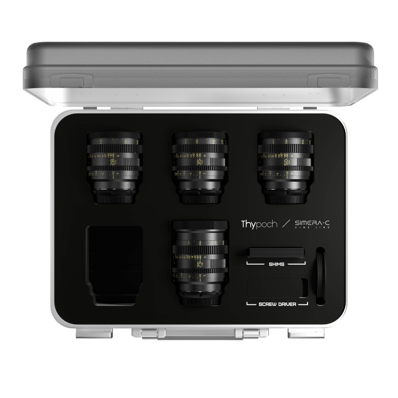 Thypoch Simera-C 4 Lens Kit 28/35/50/75mm T1.5 E-Mount
