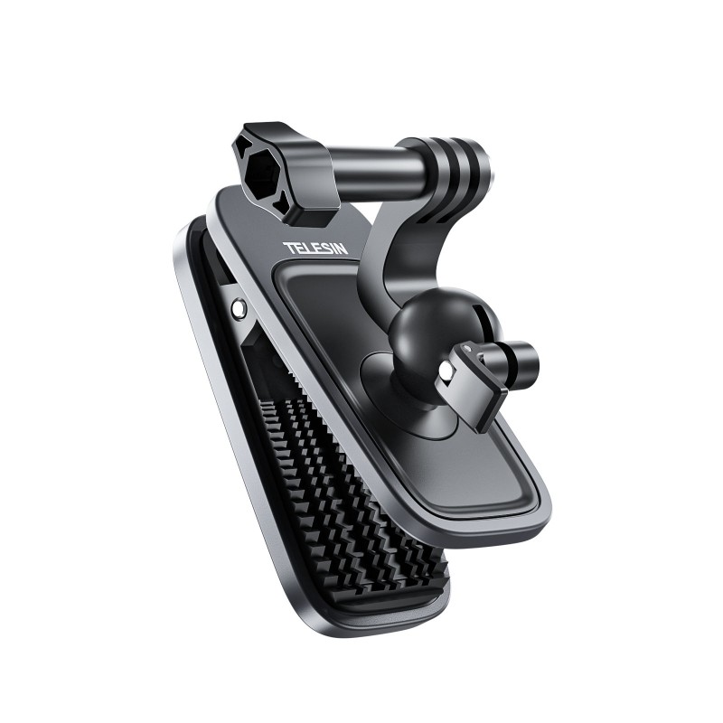 Telesin backpack clip magnetisch met 360Â° balhoofd voor GoPro en actioncams