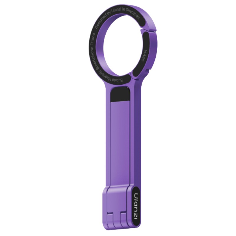 Ulanzi MA30 Mini Smartphone-statief Magnetic Karabijn Paars