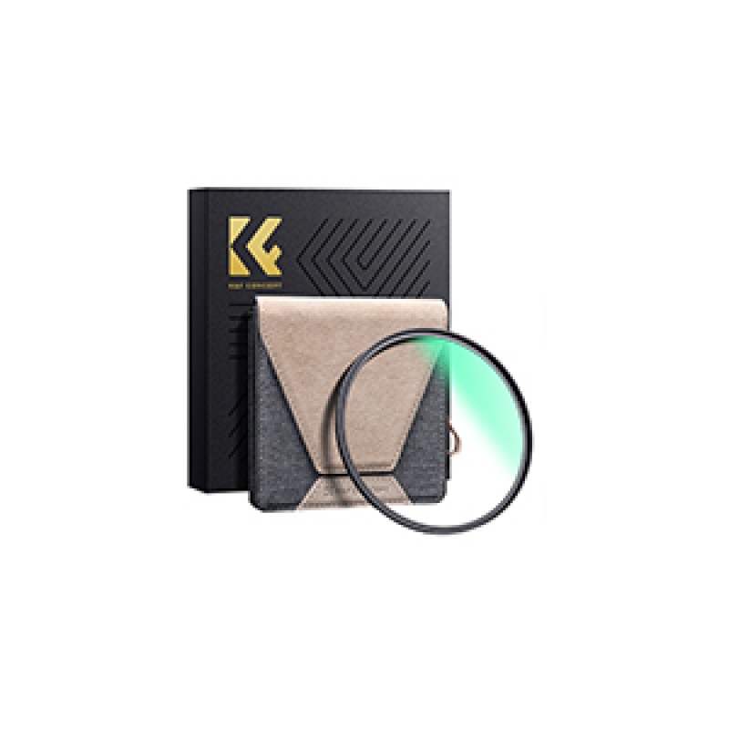 K&F Concept UV filter Nano X PRO met koperen frame 52mm