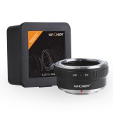 Adaptateur d'objectif K&F Concept en cuivre Nikon F vers Fujifilm X