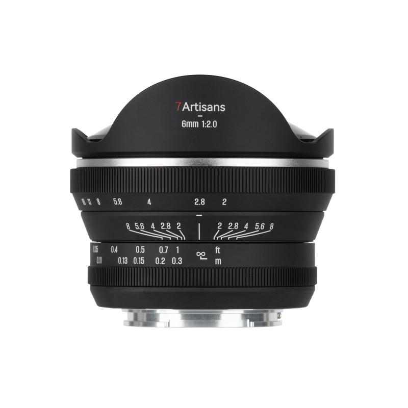 7Artisans 6mm F2.0 - Nikon Z-Mount - Zwart