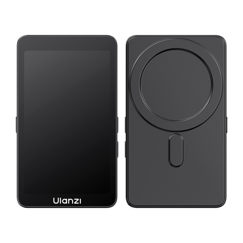 Ulanzi VM1 selfie vlog monitor bedraad met microfoon-ingang en 3.97 inch display