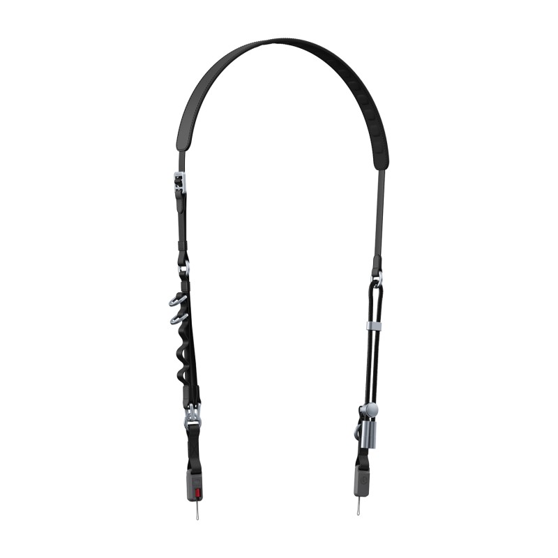 Ulanzi YF01 Camera & Smartphone Strap met USB-kabel - Zwart