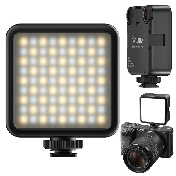 VIJIM VL81 lampe LED avec température de couleur réglable pour vidéo et photographie