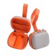 Telesin Mini actioncam Hard Case universeel - Étui rigide compact gris/orange pour caméras d'action - Image 3