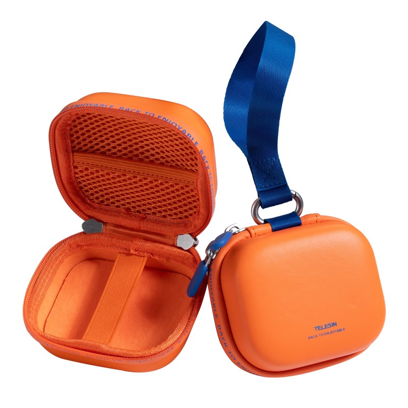 Telesin Mini actioncam hard case universeel - oranje