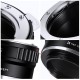 K&F Concept adaptateur de monture d'objectif Pentax K vers Sony E-Mount - Image 4