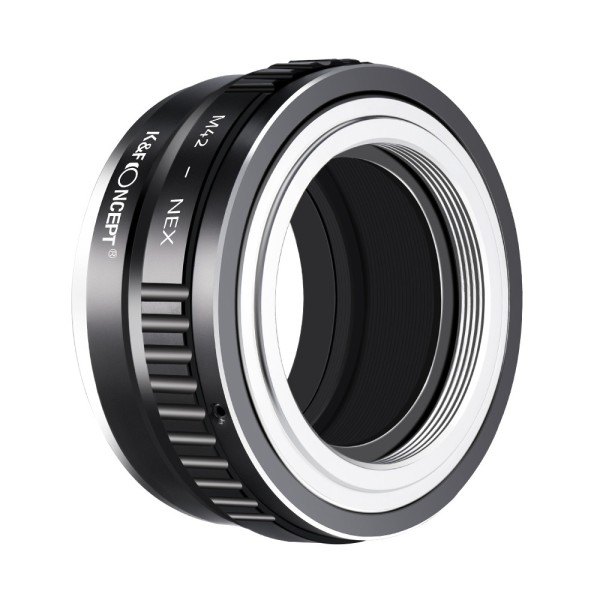 K&F Concept adaptateur d'objectif en cuivre M42 vers Sony E-Mount